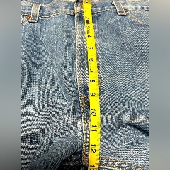 Levi's 505's, Relaxed Fit, Men's Blue Jeans,‎ 38 X 30 - Picture 7 of 8